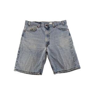Vintage 90’s Levi’s‎ 505 Baggy Relaxed Fit Jean Shorts Women’s 38 USA Orange Tab